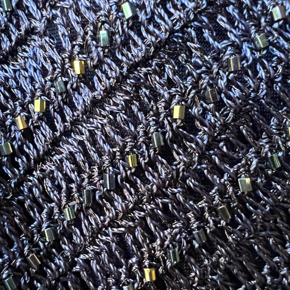 Carmen Marc Valvo Collection Beaded Top - Picture 2 of 11